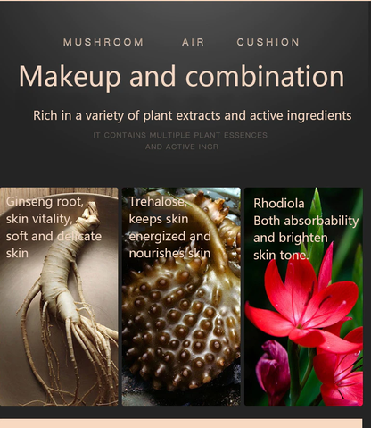 Funki Findz | Makeup | Mushroom Head Air Cushion Makeup Cream 2 Pcs