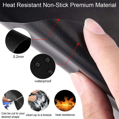 Funki Findz | Grill Mats | Non-stick Reusable BBQ Grill Mats