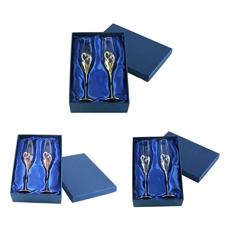 Funki Findz | Glasses | Wedding Champagne Glasses | Toast x 2