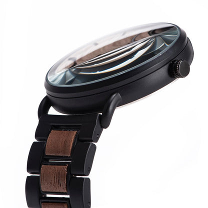 Funki Findz | Watches | Men's Wood Quartz Wristwatch | Gift