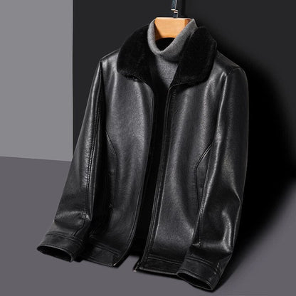 Funki Findz | Jackets | Men's Real Leather Fleece Lined Jackets