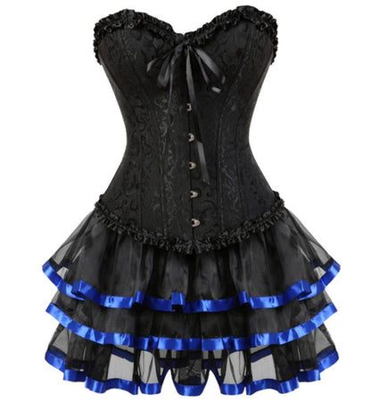 Funki Findz | Dresses | Women's Pretty Tutu Bustier Corset Sets