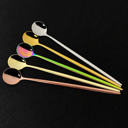 Funki Findz | Spoons | Stainless Steel Long Handled Spoons 6Pc