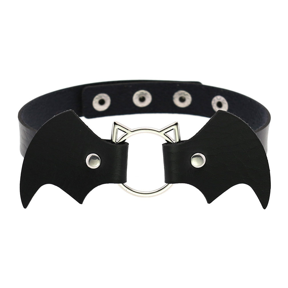 Funki Findz | Necklaces | Unisex Hip Hop PU Leather Choker