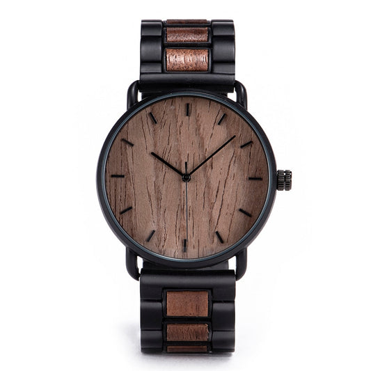 Funki Findz | Watches | Men's Wood Quartz Wristwatch | Gift