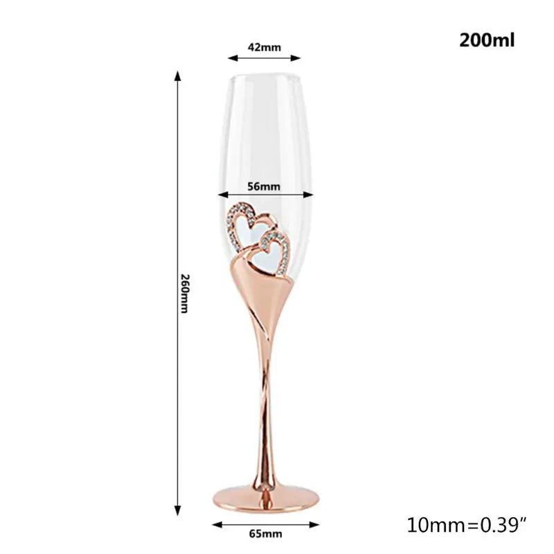 Funki Findz | Glasses | Wedding Champagne Glasses | Toast x 2