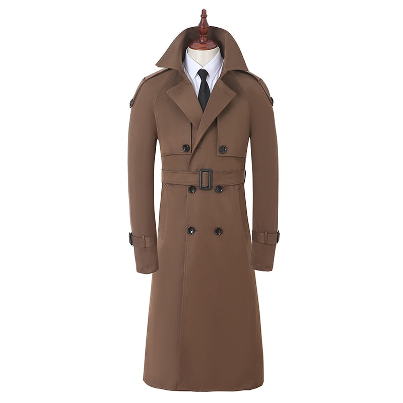 Funki Findz | Jackets | Men's Long Windbreaker Trench Coat