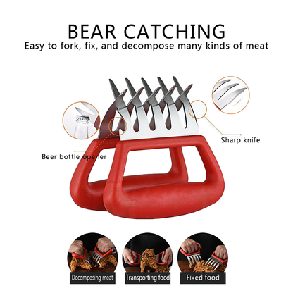 Funki Findz | Meat Claws | Stainless Steel Meat Shredder Claws