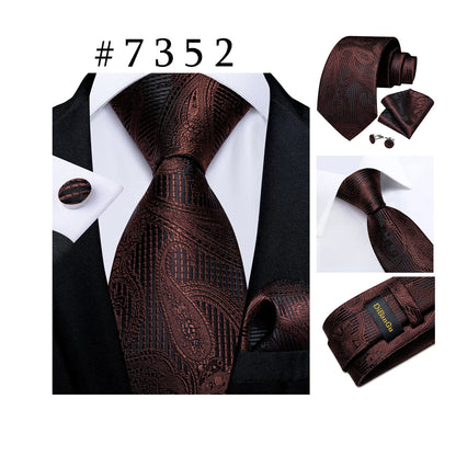 Funki Findz | Neck Ties | Men's Luxury 3Pcs Formal Tie Sets