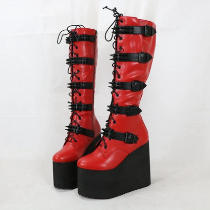 Funki Findz | Boots | Women's Super High Custom Platform Boot