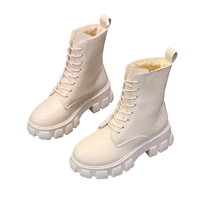 Funki Findz | Boots | Women's Lace-up Chunky Combat Boots