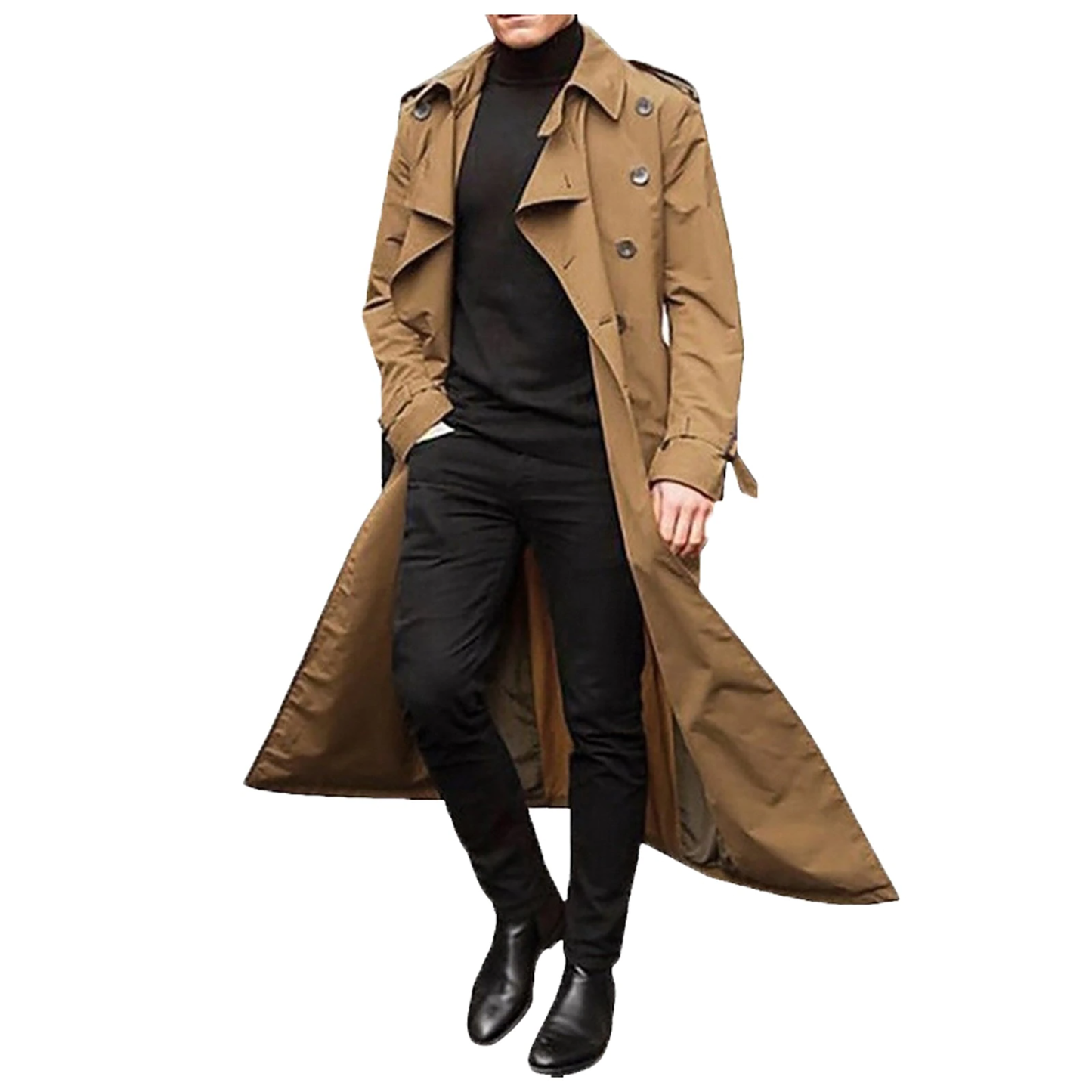 Funki Findz | Jackets | Men's Long Windbreak | Trench Coat