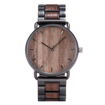 Funki Findz | Watches | Men's Wood Quartz Wristwatch | Gift