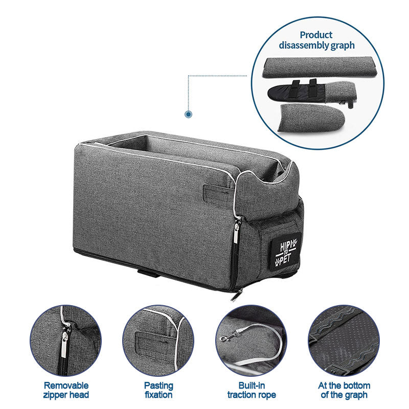 Funki Findz | Pet Car Seats | Portable Travel Booster Carrier Seat