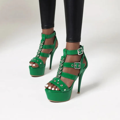 Funki Findz | Shoes | Women's Super High Gladiator Stilettos