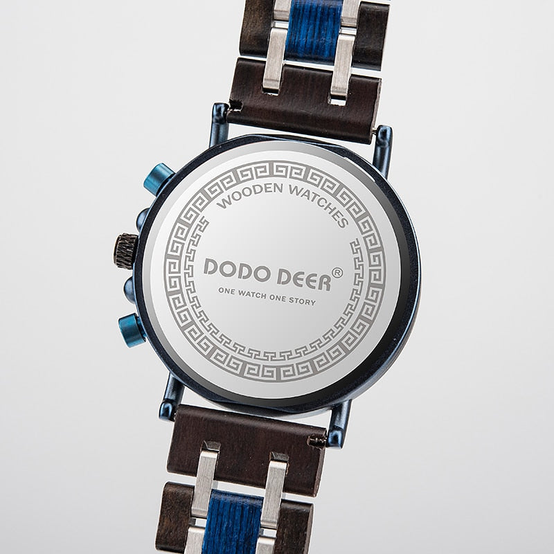 Funki Findz | Watches | Men's Wooden Quartz Wrist Stop Watch