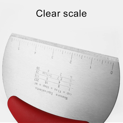 Funki Findz | Cooking Scrapers | Stainless Steel Dough Cutters