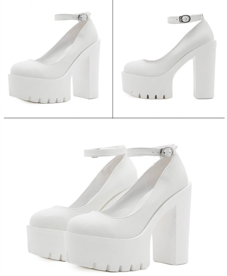 Funki Findz | Shoes | Women's Sexy High Chunky Heel Platforms