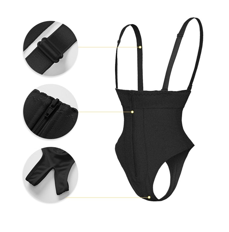 Funki Findz | Shapewear | Women's Plus Body Shaper Thong