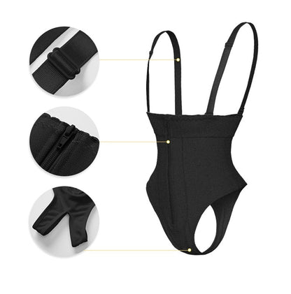 Funki Findz | Shapewear | Women's Plus Body Shaper Thong
