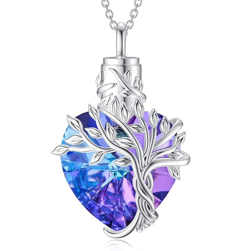 Funki Findz | Cremation Urn Necklaces | Heart Paw Pendant