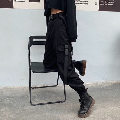 Funki Findz | Pants | Women's Big Pockets Loose Cargo Pant