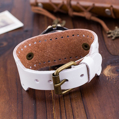 Funki Findz | Watches | Men's Steampunk Goth Style Wide Watch