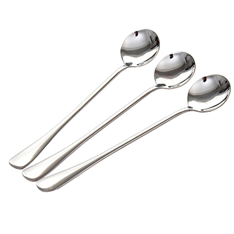 Funki Findz | Spoons | Stainless Steel Long Coffee Spoons 6Pcs