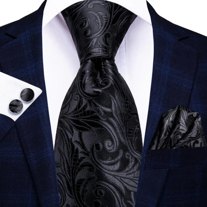 Funki Findz | Neckties | Men's 100% Silk Luxury 3Pcs Tie Sets