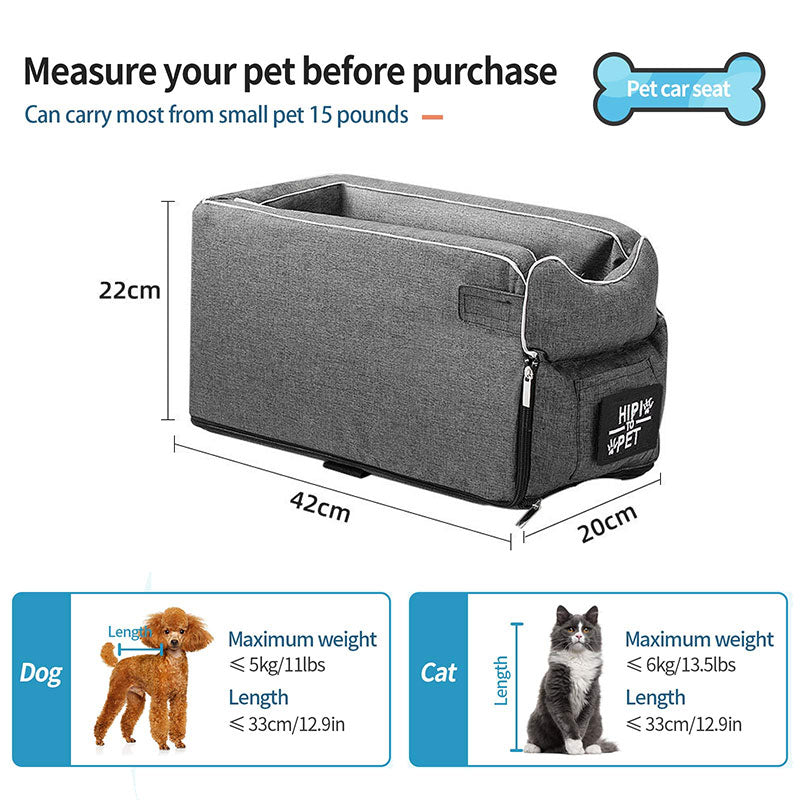 Funki Findz | Pet Seats | Portable Pet Booster Seat Carry Bag