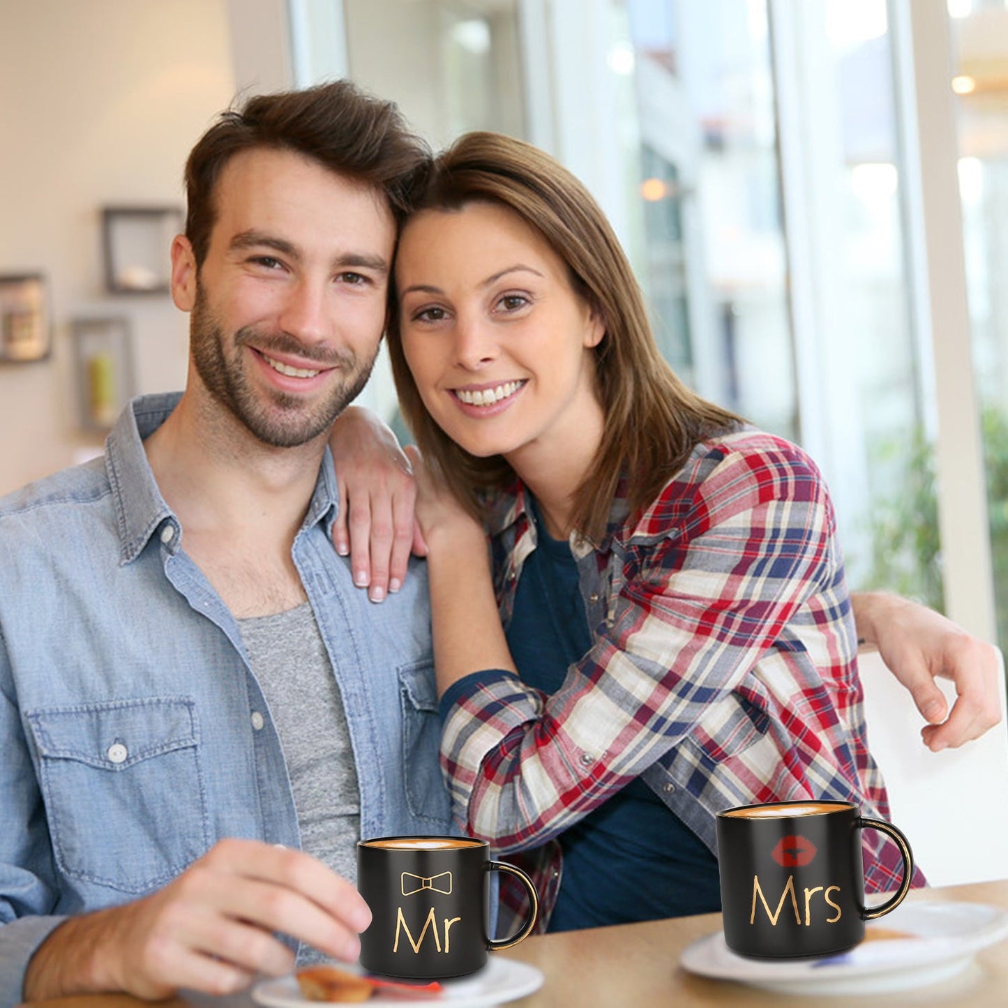 Funki Findz | Mugs | Mr and Mrs Coffee Mugs Bridal Gift-Set