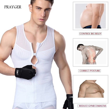 Funki Findz | Shapewear | Men's Slimming Compression Undershirt