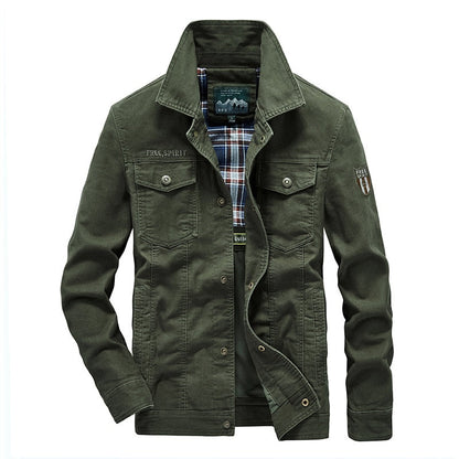 Funki Findz | Jackets | Men's Military Warm Zip Up Cotton Jacket