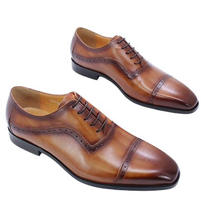 Funki Findz | Shoes | Men's Elegant Leather Oxford Brogue Shoe