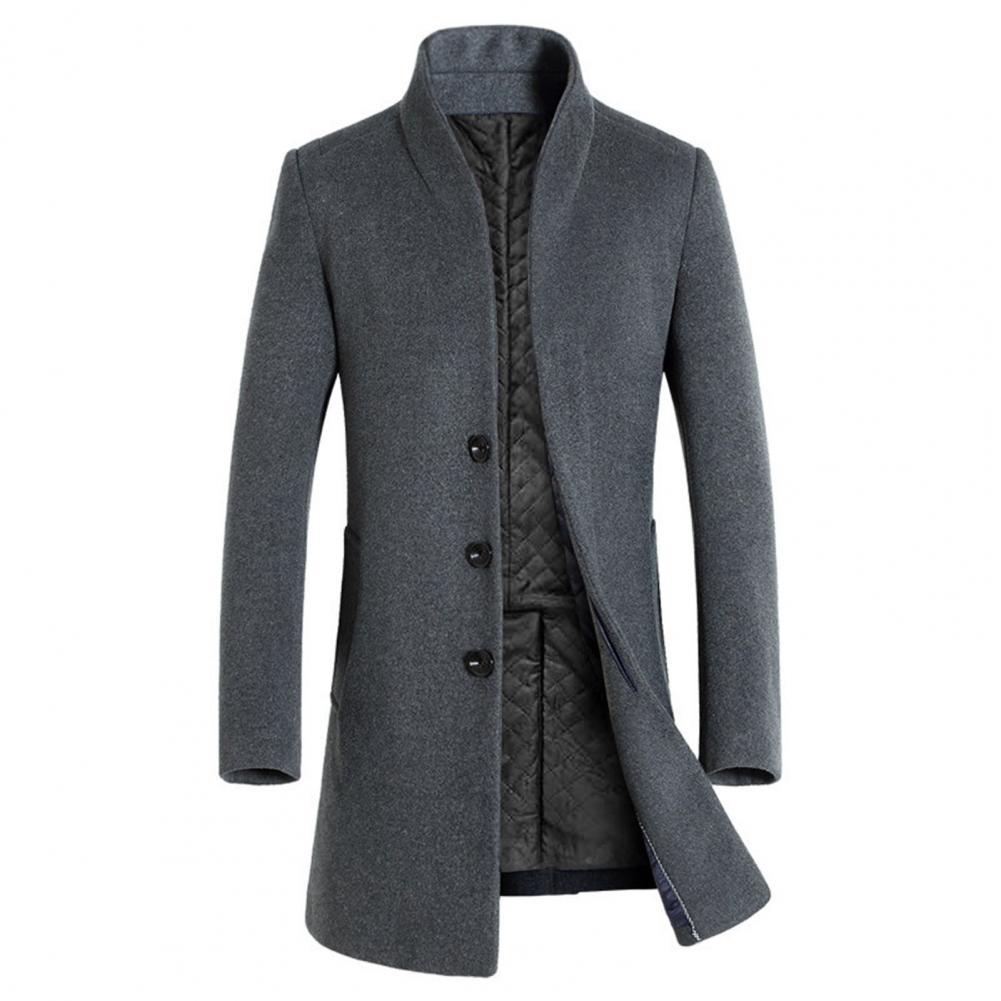 Funki Findz | Jackets | Men's Winter Wool Blend Slim Fit Jacket