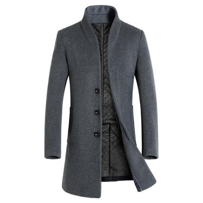 Funki Findz | Jackets | Men's Winter Wool Blend Slim Fit Jacket