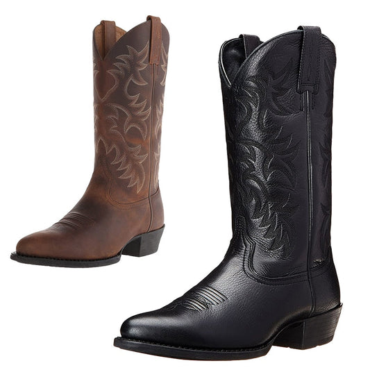 Funki Findz | Boots | Men's Patterned Pull On Cowboy Boots