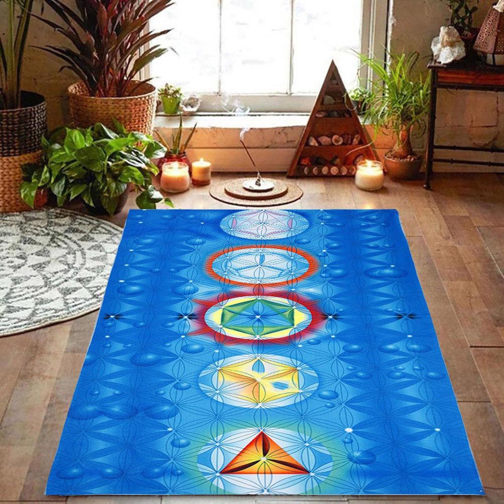 Funki Findz | Wall Hangings | Rainbow Chakra Yoga Mat