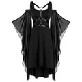 Funki Findz | Dresses | Women's Gothic Leather Strap Dress
