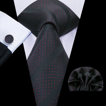 Funki Findz | Neckties | Men's 100% Silk Luxury 3Pcs Tie Sets