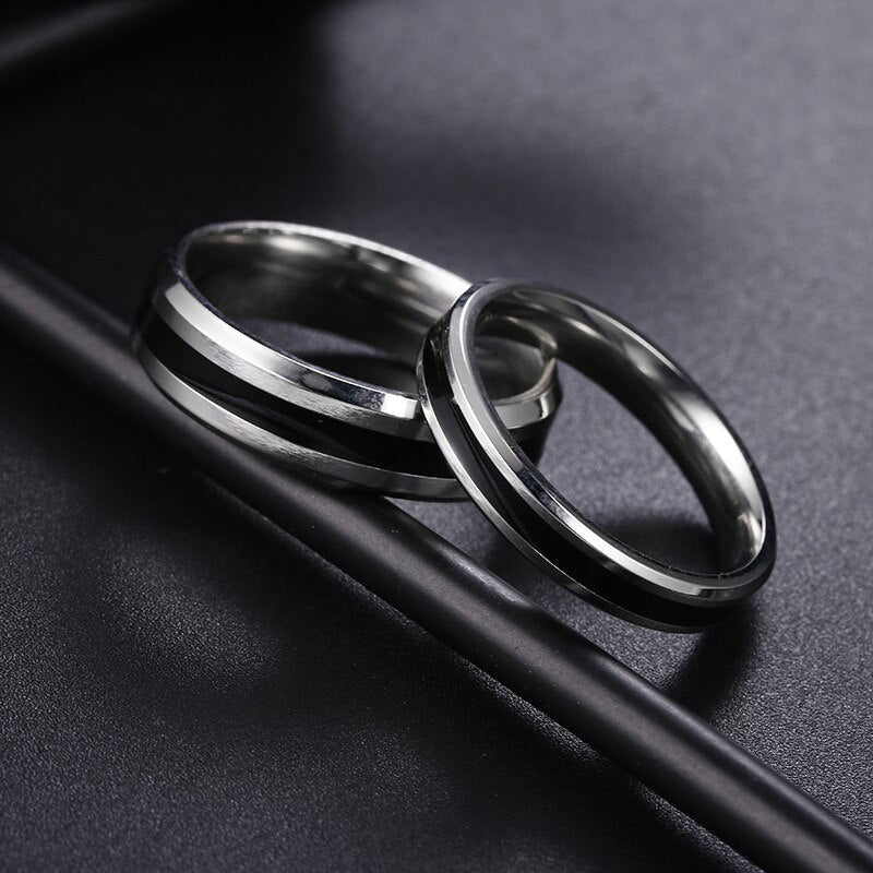 Funki Findz | Rings | Men's Women's Stainless Steel Couple Ring