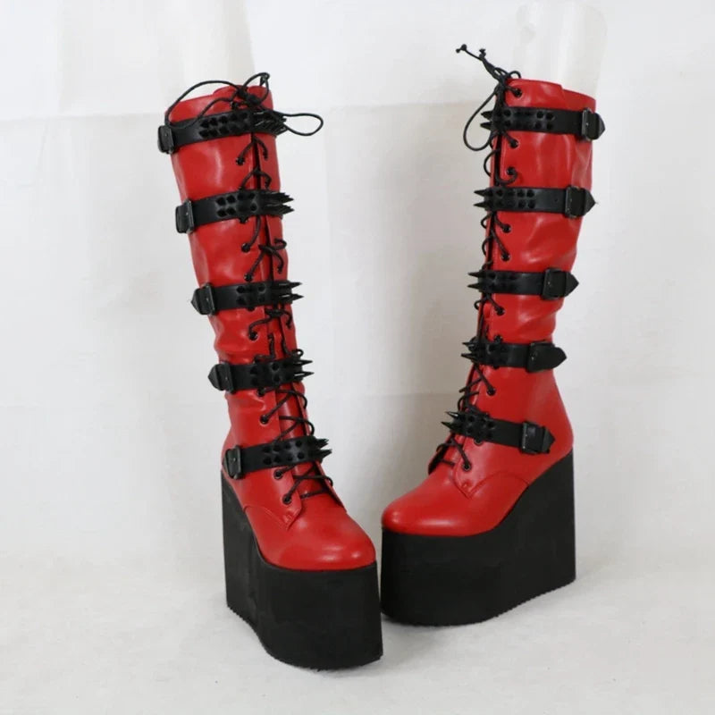 Funki Findz | Boots | Women's Super High Custom Platform Boot