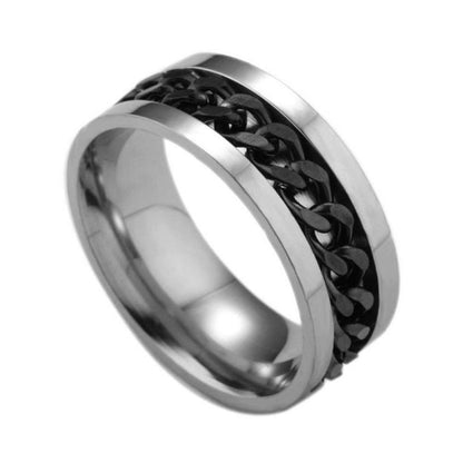 Funki Findz | Rings | Men's Moveable Ring | Stainless Steel Ring