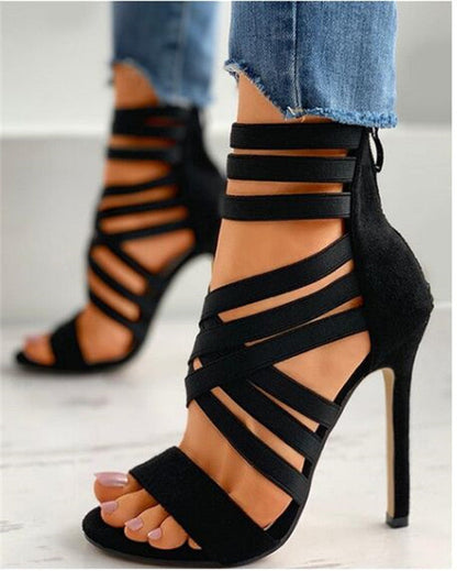 Funki Findz | Shoes | Women's Strappy High Heel Sandals