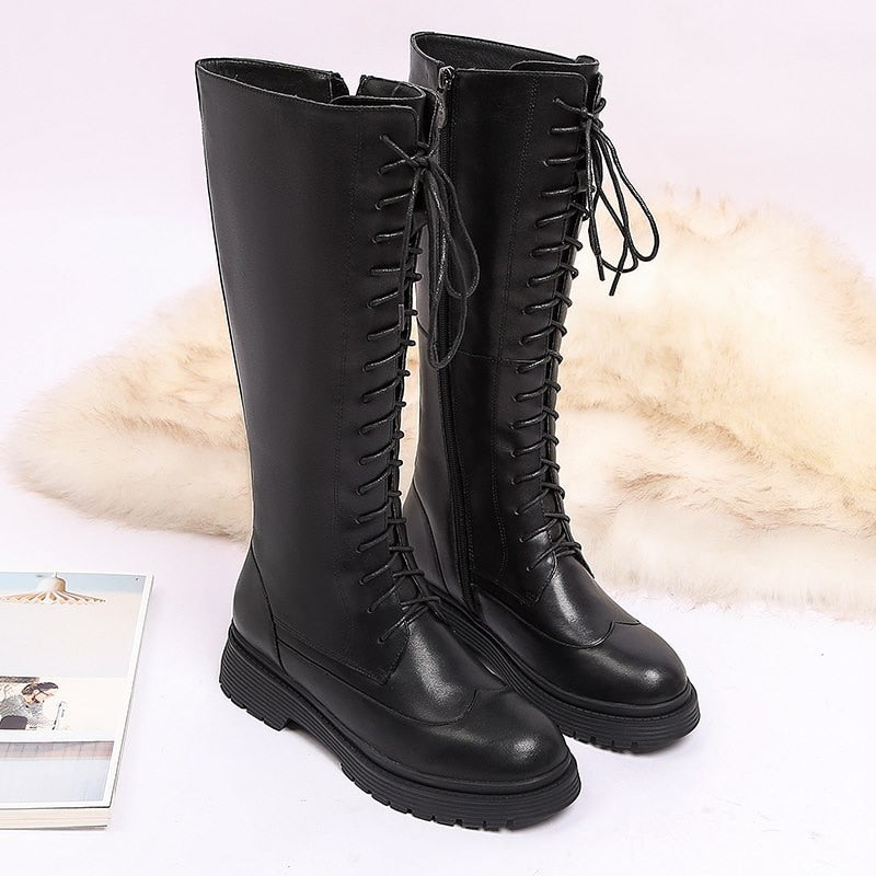 Funki Findz | Boots | Women's Leather Winter Boots | Sheep Skin