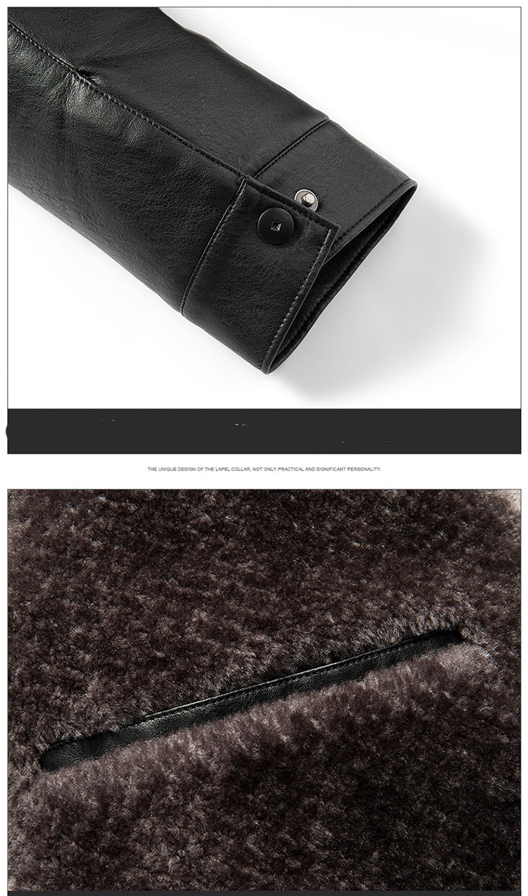Funki Findz | Jackets | Men's Leather Luxury Sheepskin Jacket
