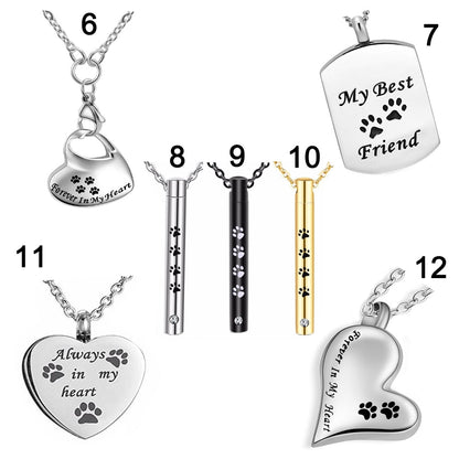 Funki Findz | Cremation Urn Necklaces | Unisex Pet Ashes Urns