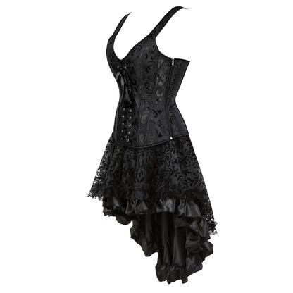 Funki Findz | Dresses | Women's Gothic Steampunk Corset Dress