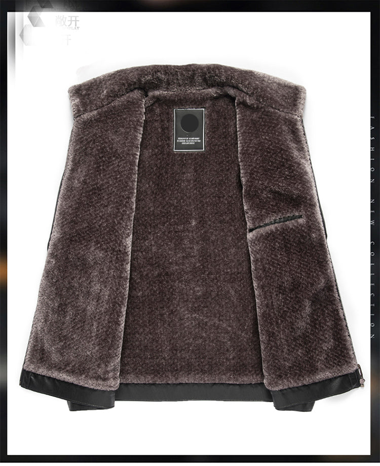 Funki Findz | Jackets | Men's Leather Luxury Sheepskin Jacket