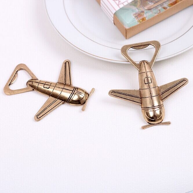 Funki Findz | Bottle Openers | Airplane Wedding Favor Opener